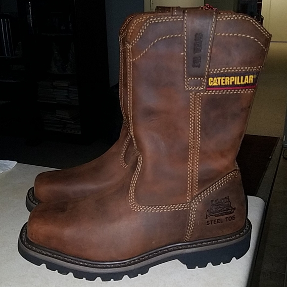 Men's Caterpillar Work Boots - Picture 1 of 5
